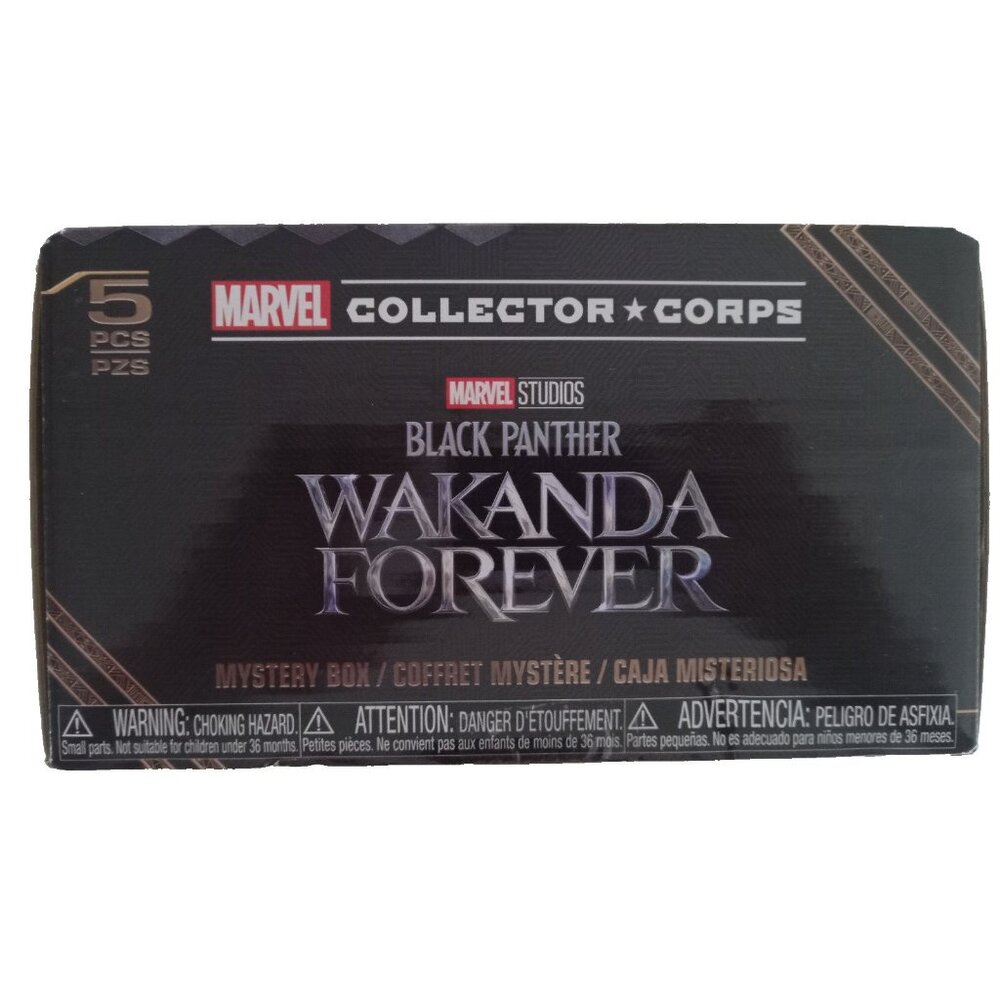 Marvel Black Panther Wakanda Forever Collector Corps Funko Pop Mystery Box NIB